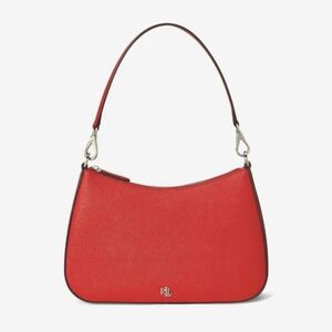 Lauren Ralph Lauren Crosshatch Leather Medium Danni Bag Shoulder